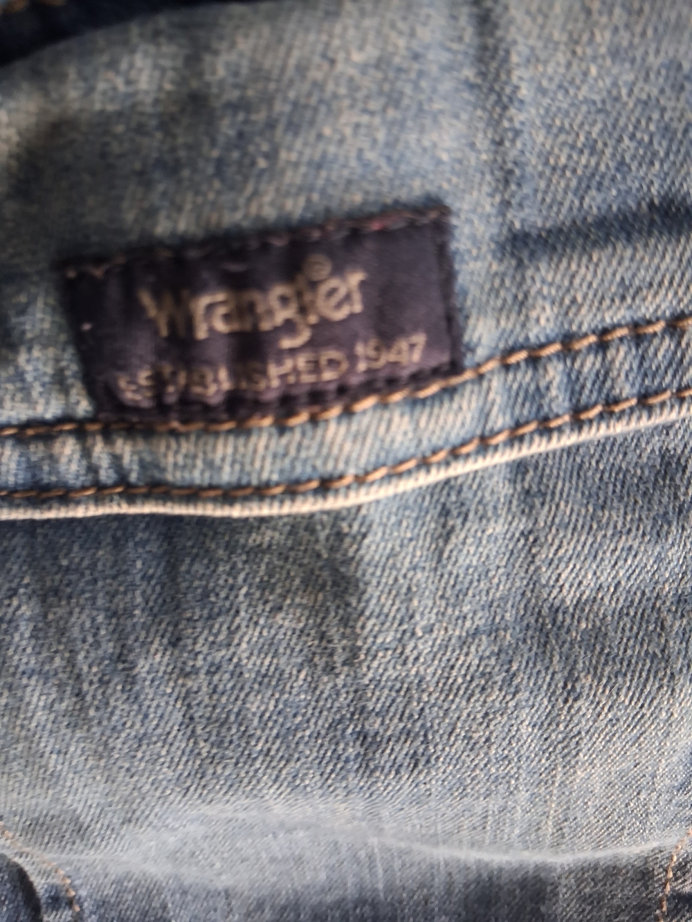 Wrangler Men’s Light Blue Denim Jean Short